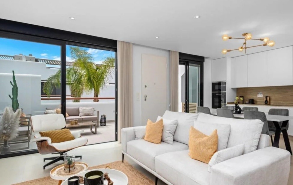 Appartement moderne haut de gamme 2 chambres avec solarium et piscine - Photo 3