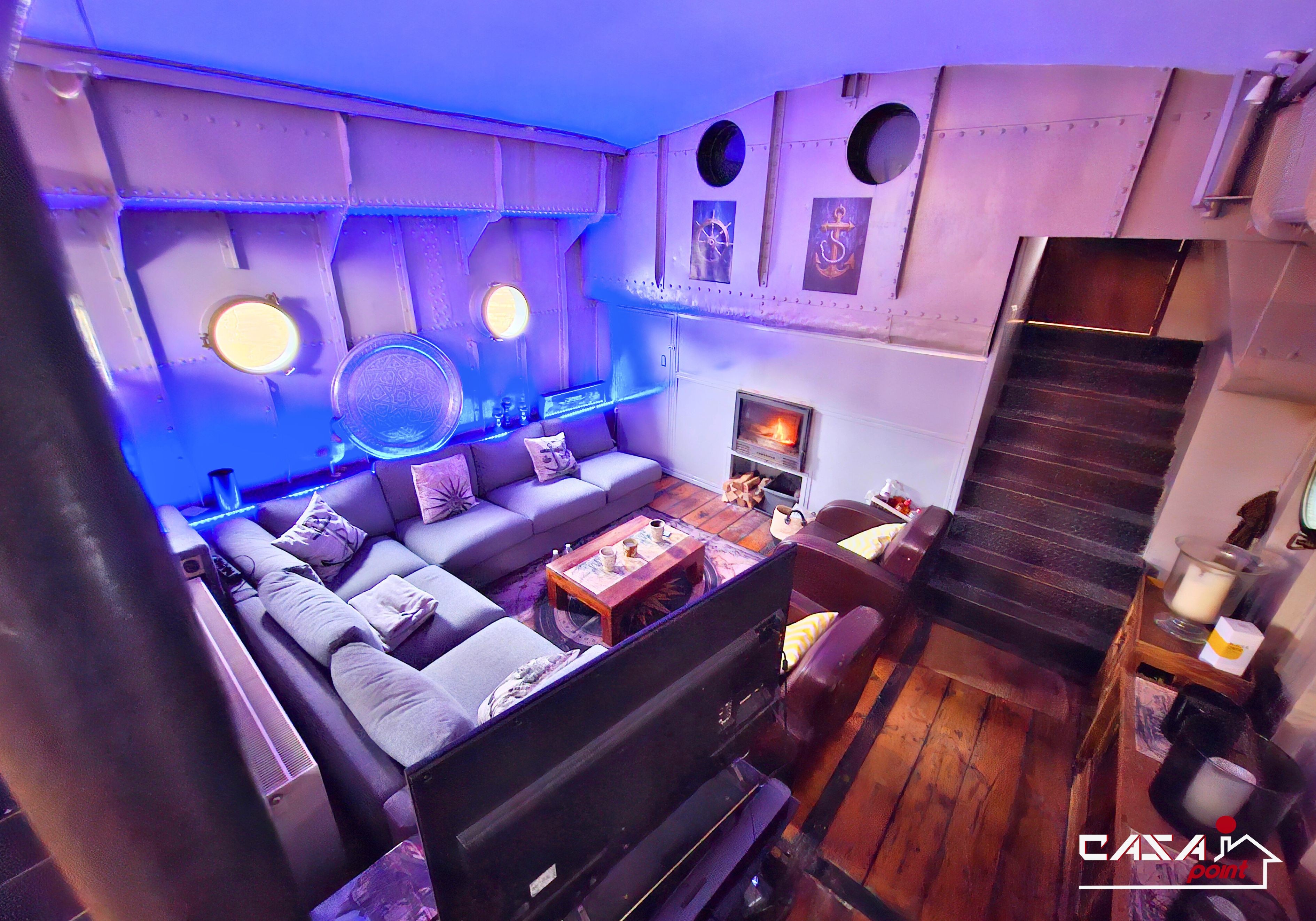 magnifique péniche de 185 m² située sur le paisible canal de Oisquercq - Photo 5