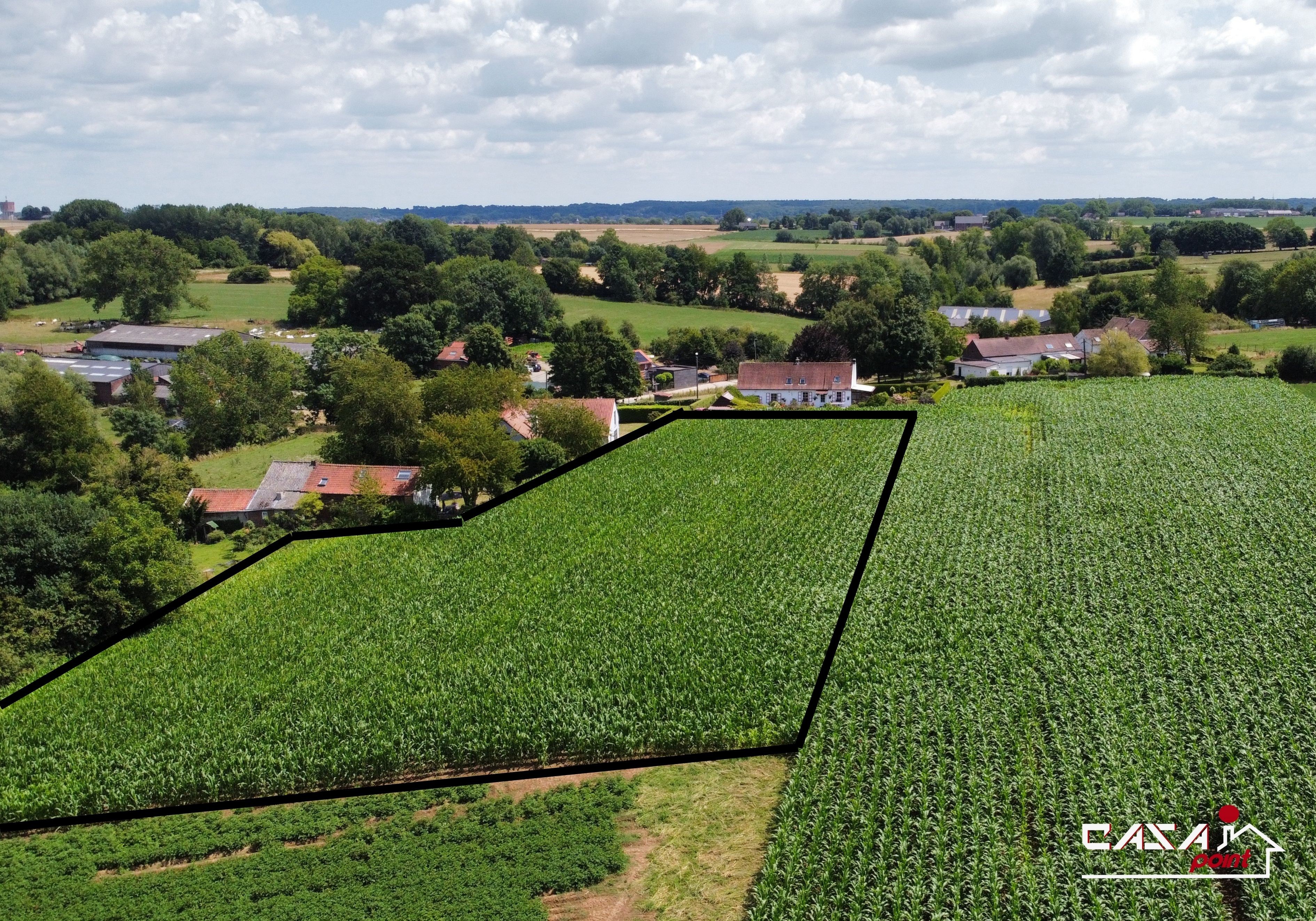  terrain agricole de 44 ares 93, sur la commune de Rebecq - Photo 2