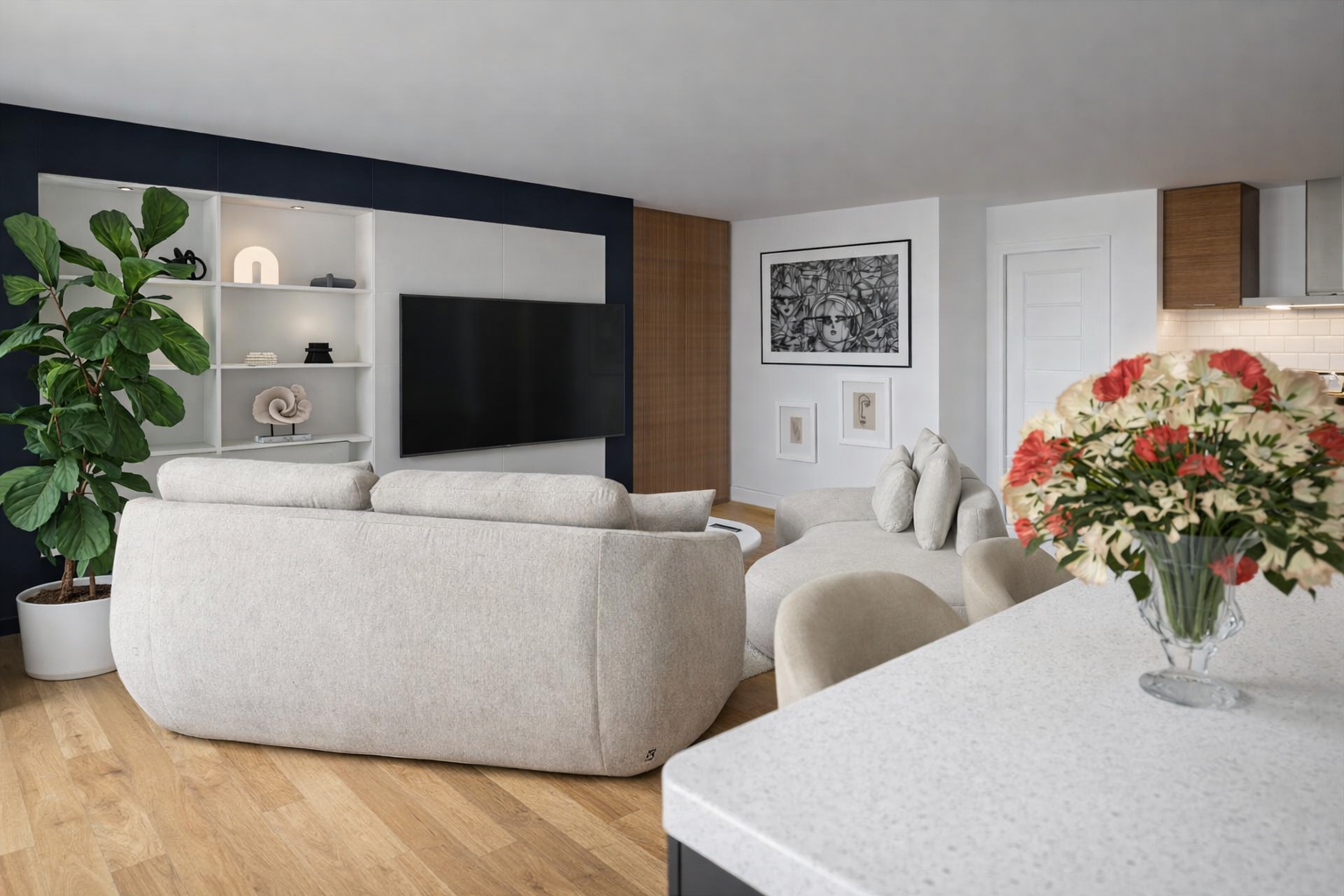 Appartement neuf, 2 chambres avec jardin  - Photo 2