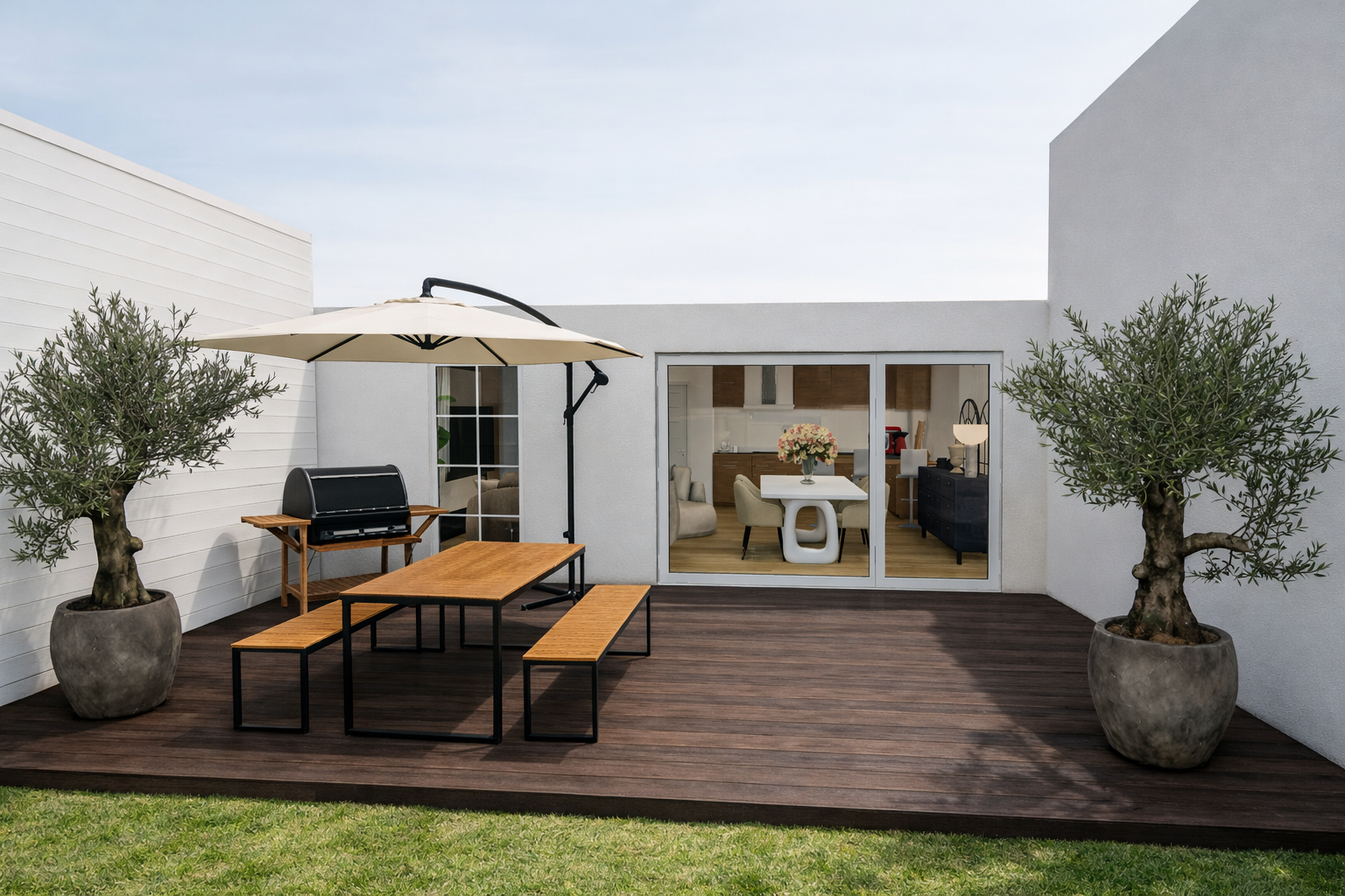 Appartement neuf, 2 chambres avec jardin  - Photo 8