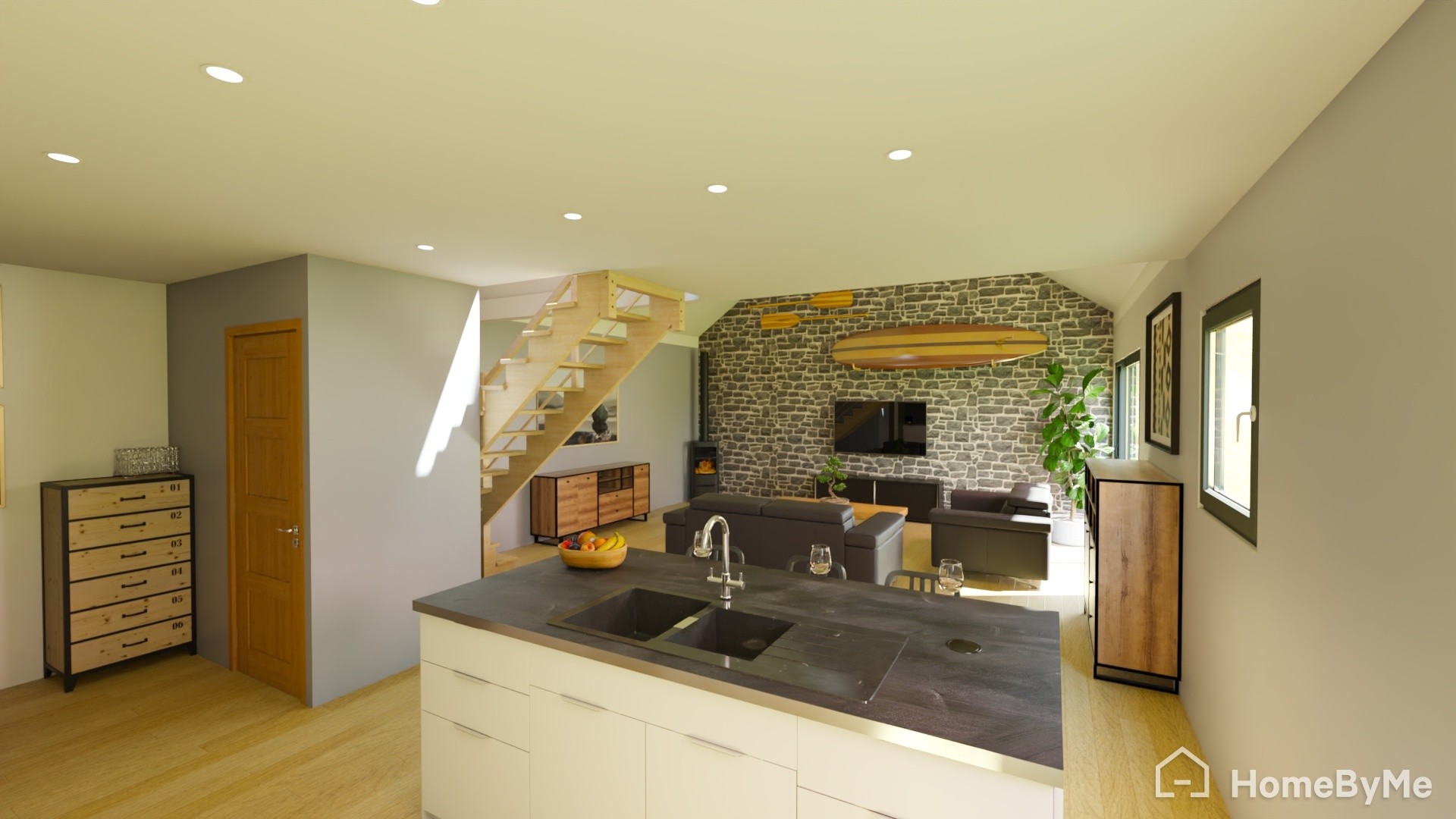  maison entièrement rénovée 