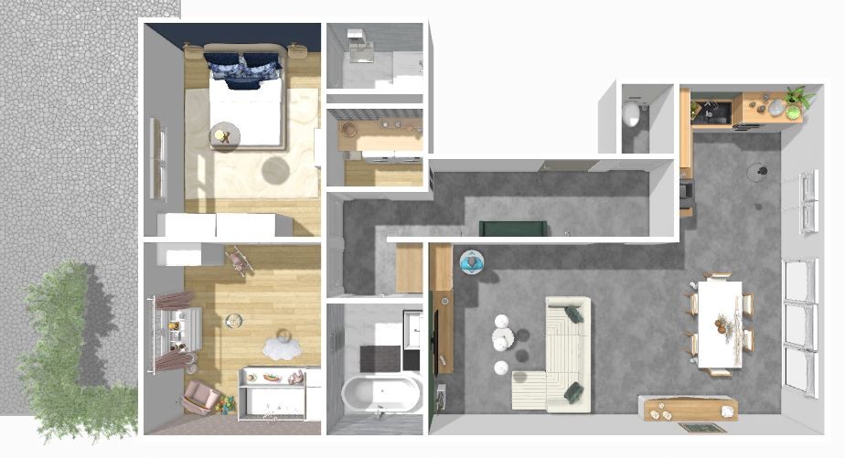 Appartement rez-de-chaussée projet Pascale - Photo 7