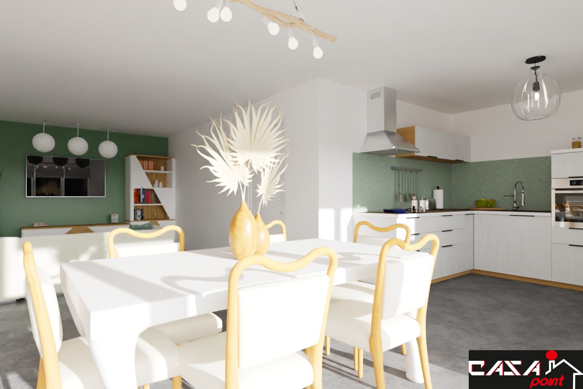 Appartement rez-de-chaussée projet Pascale