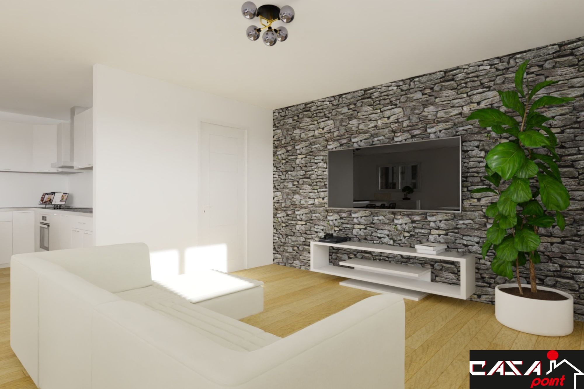 Appartement 2ème étage projet Pascale