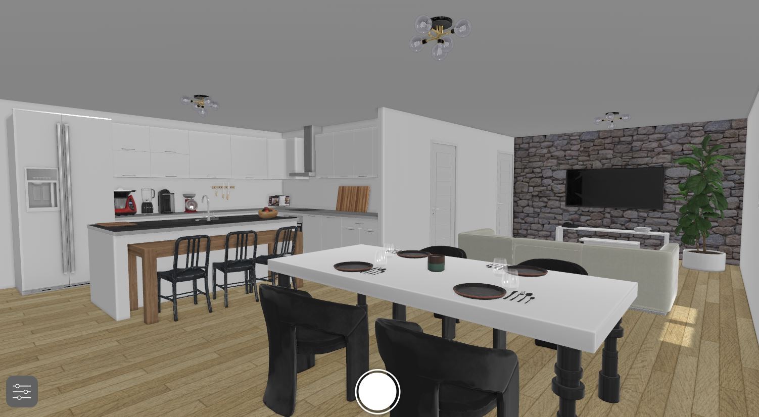 Appartement dernier étage projet Pascale