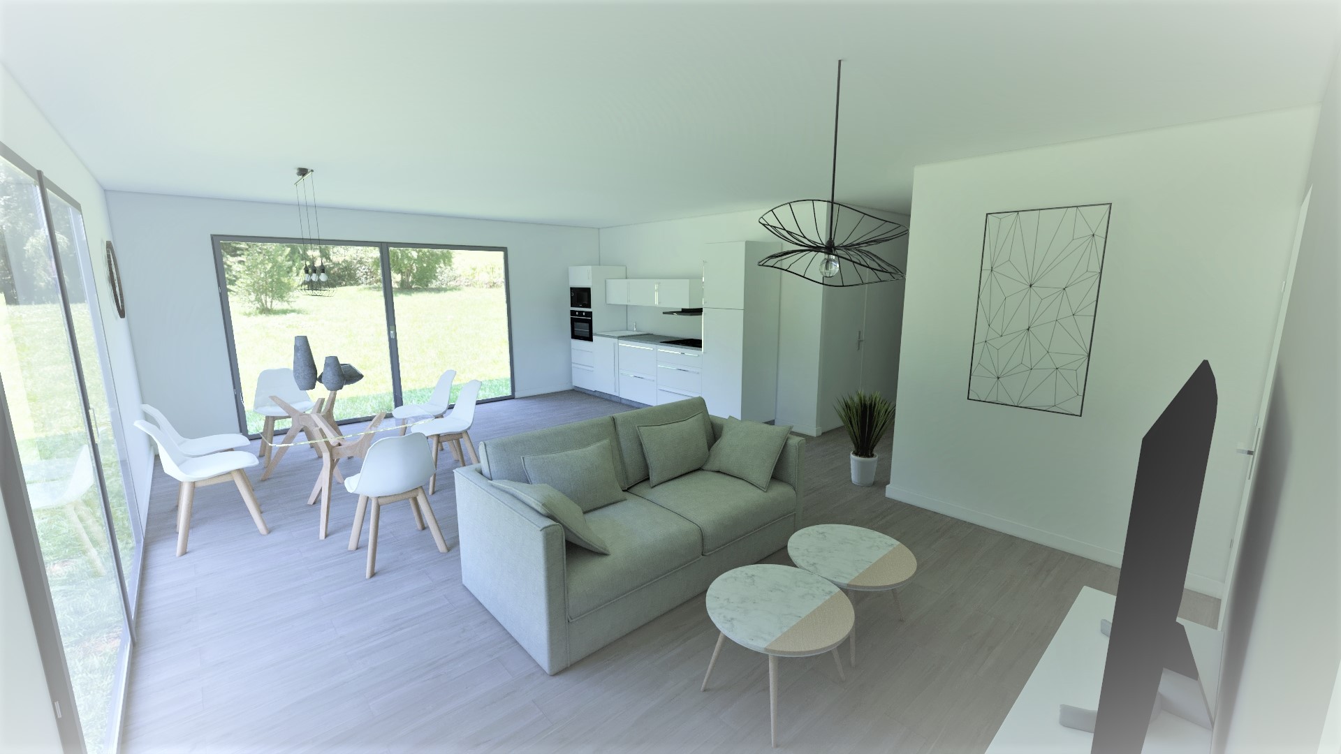 appartement 1 chambre rez-de-chaussée droit Horizon  - Photo 2