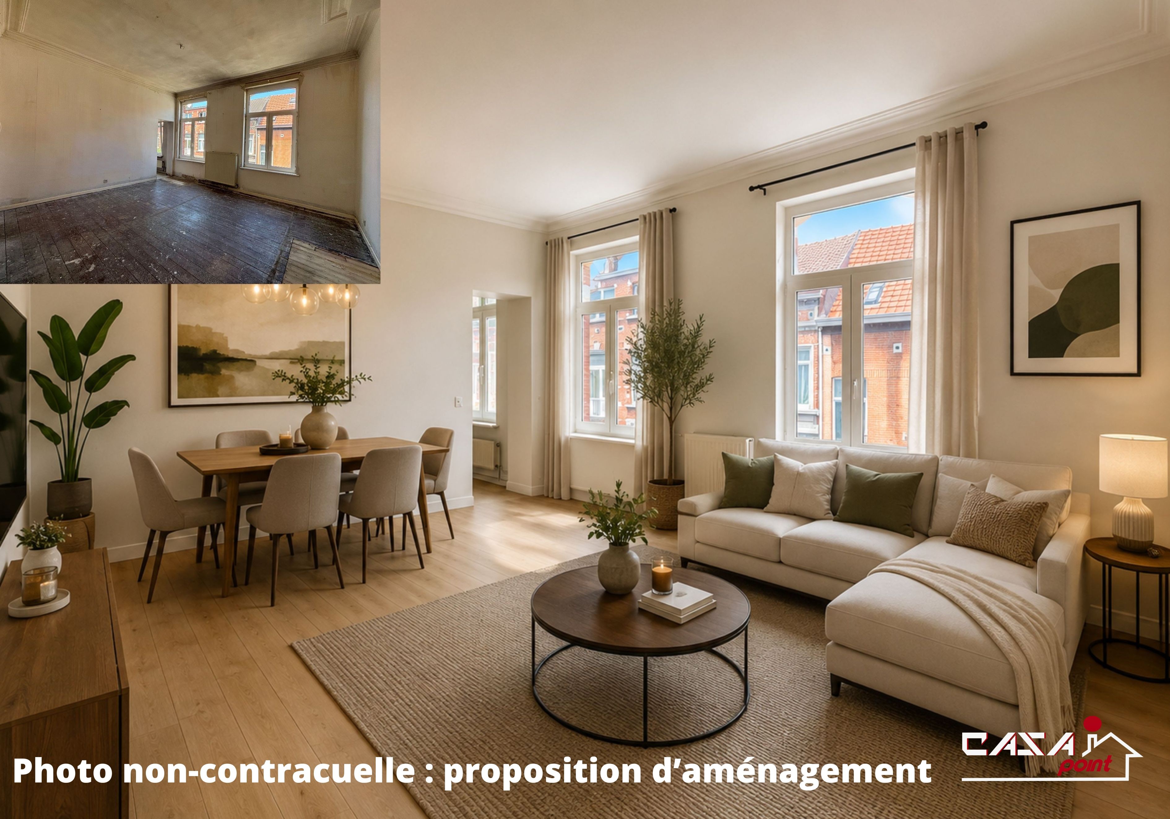 Immeuble de rapport comprenant 4 appartements à proximité immédiate de la gare - Photo 17