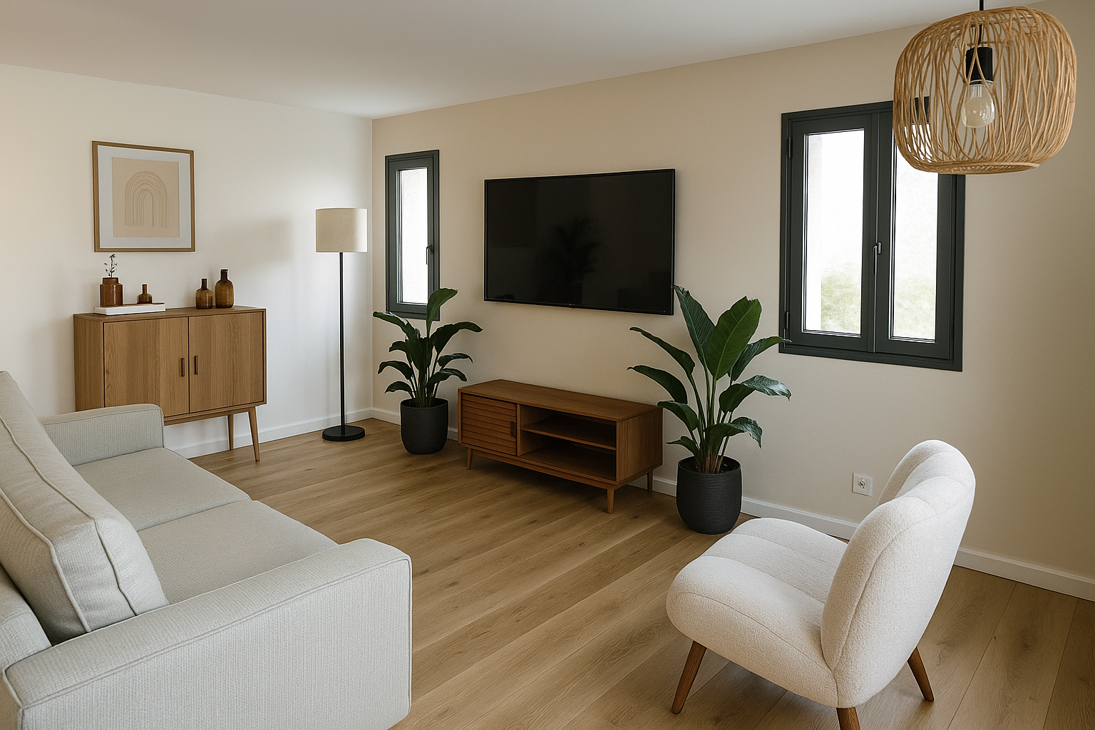 Maison neuve 3 chambres clé sur porte avec garage et jardin - Photo 9